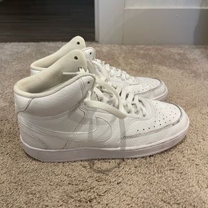 Nike high top air forces